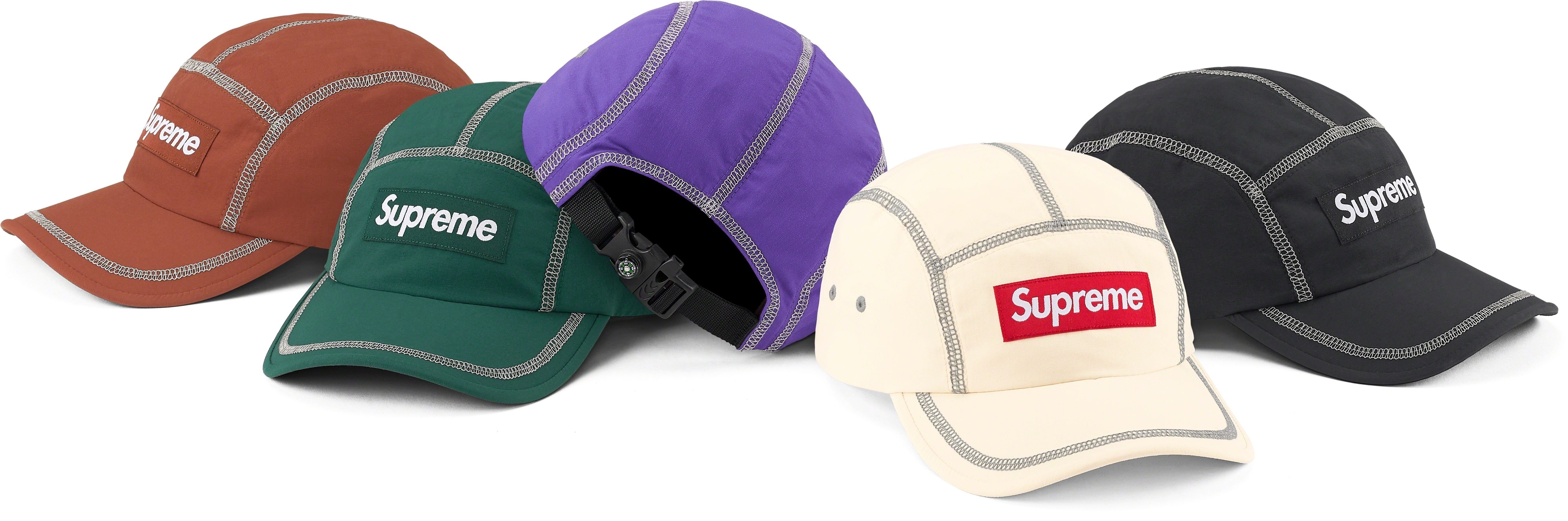 Reflective Stitch Camp Cap